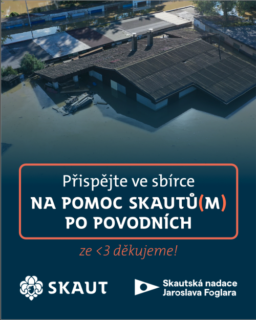 Na pomoc skautů(m) po povodních